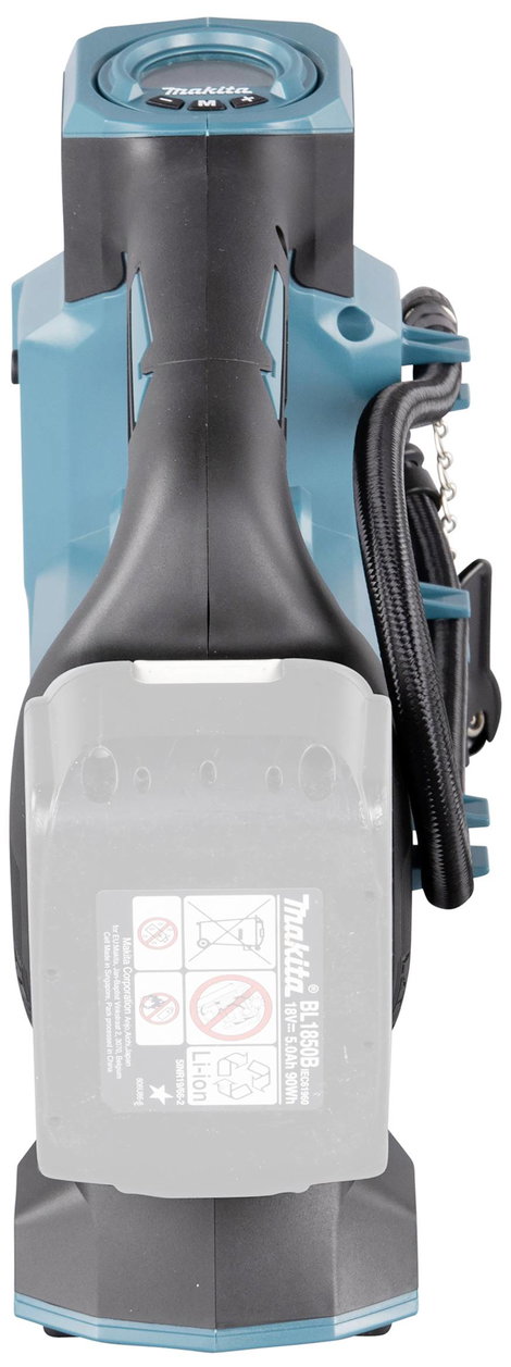 Akkus kompresszor 18 V 11,1 bar, akku nélkül, Makita DMP181Z 4. kép