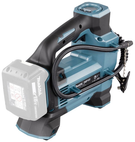 Akkus kompresszor 18 V 11,1 bar, akku nélkül, Makita DMP181Z 5. kép