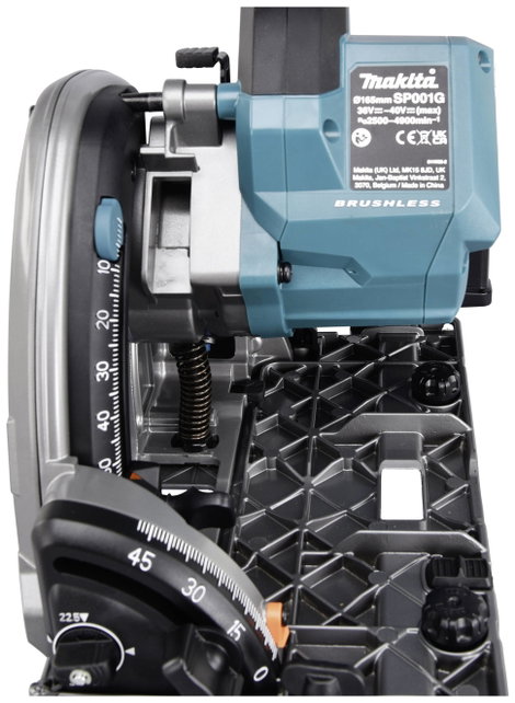 Makita Akkus merülő fűrész kefe nélkül 40 V 17. kép