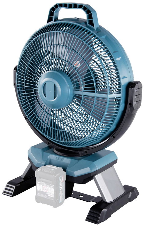 Makita CF002GZ Padlóventilátor (Ø) 330 mm Kék, Fekete 5. kép