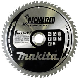 Makita B-67284 Körfűrészlap 260 x 30 x 2.15 mm Fogak száma (collonként): 60 1 db