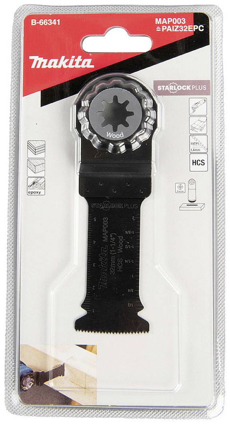 Makita B-66341 HCS Merülő fűrészlap 32 mm 1 db 2. kép
