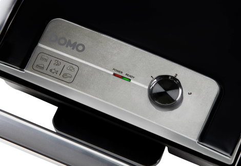 DOMO DO9245G Multigrill Elektromos Visszajelző lámpa, Összehajtható, Tapadásmentes bevonat 11. kép