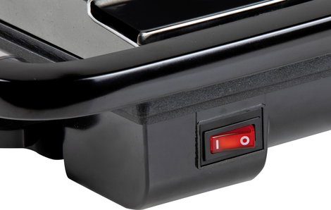 DOMO DO9245G Multigrill Elektromos Visszajelző lámpa, Összehajtható, Tapadásmentes bevonat 9. kép