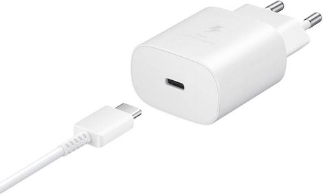 Samsung EP-TA800XWEGWW Mobiltelefon töltőkészülék Gyorstöltő funkcióval USB-C® Fehér 3. kép
