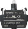 TRU COMPONENTS SA-LDG LED elem Zöld 12 V, 24 V 1 db bélyegkép