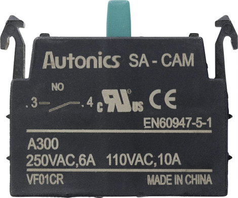 TRU COMPONENTS SA-CAM Érintkező elem 1 záró 110 V, 250 V 1 db