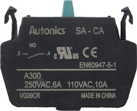 TRU COMPONENTS SA-CA Érintkező elem 1 záró 110 V, 250 V 1 db