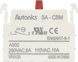 TRU COMPONENTS SA-CBM Érintkező elem 1 nyitó 110 V, 250 V 1 db