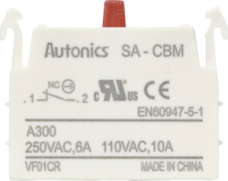 TRU COMPONENTS SA-CBM Érintkező elem 1 nyitó 110 V, 250 V 1 db