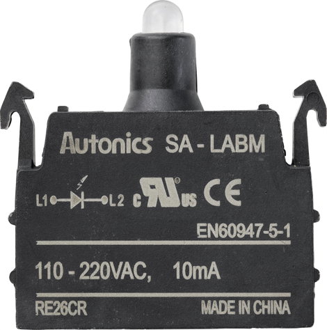 TRU COMPONENTS SA-LABM LED elem Kék 110 V, 240 V 1 db