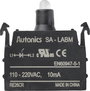 TRU COMPONENTS SA-LABM LED elem Kék 110 V, 240 V 1 db bélyegkép