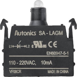 TRU COMPONENTS SA-LAGM LED elem Zöld 110 V, 240 V 1 db