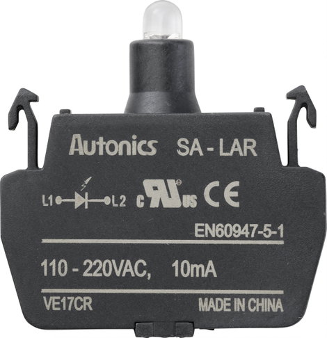 TRU COMPONENTS SA-LAR LED elem Piros 110 V, 240 V 1 db