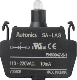 TRU COMPONENTS SA-LAG LED elem Zöld 110 V, 240 V 1 db