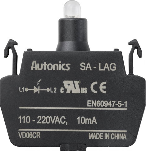 TRU COMPONENTS SA-LAG LED elem Zöld 110 V, 240 V 1 db