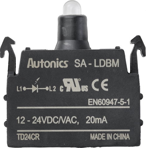 TRU COMPONENTS SA-LDBM LED elem Kék 12 V, 24 V 1 db