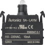 TRU COMPONENTS SA-LAYM LED elem Sárga 110 V, 240 V 1 db bélyegkép