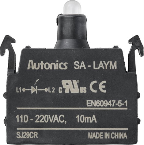 TRU COMPONENTS SA-LAYM LED elem Sárga 110 V, 240 V 1 db