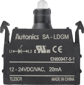 TRU COMPONENTS SA-LDGM LED elem Zöld 12 V, 24 V 1 db
