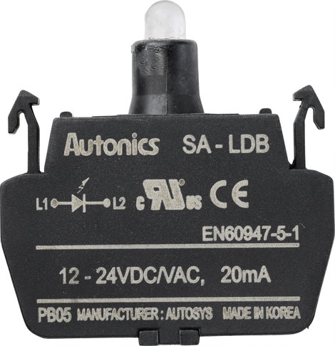 TRU COMPONENTS SA-LDB LED elem Kék 12 V, 24 V 1 db