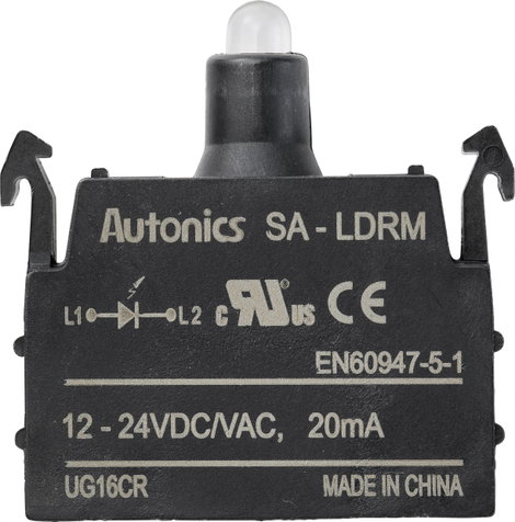 TRU COMPONENTS SA-LDRM LED elem Piros 12 V, 24 V 1 db