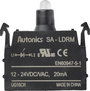 TRU COMPONENTS SA-LDRM LED elem Piros 12 V, 24 V 1 db bélyegkép