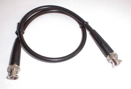 Wittenberg Antennen Poly-103355 BNC mérővezeték 3 m Fekete
