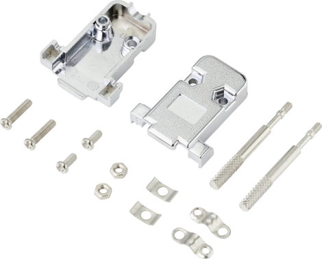 TRU COMPONENTS TC-9878208 D-SUB ház Pólusszám: 9 Műanyag 1 db 2. kép