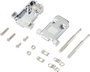 TRU COMPONENTS TC-9878208 D-SUB ház Pólusszám: 9 Műanyag 1 db 2. bélyegkép