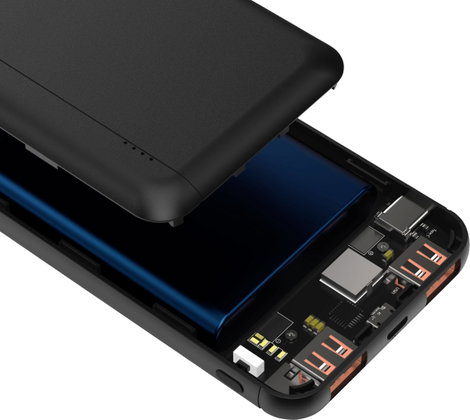 Ansmann PB320PD Powerbank 10000 mAh Power Delivery Lítiumion USB-A, USB-C® Fekete 10. kép