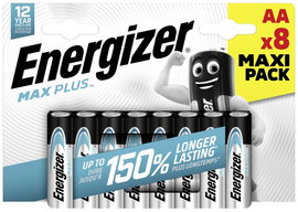 Energizer Max Plus Ceruzaelem Alkáli mangán 1.5 V 8 db