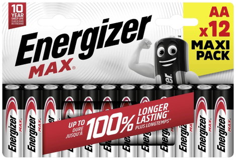Energizer Max Ceruzaelem Alkáli mangán 1.5 V 12 db 2. kép