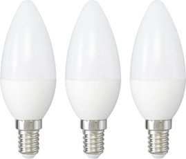 Sygonix SY-4892456 LED EEK F (A - G) E14 2.9 W = 25 W Melegfehér (Ø x Ma) 35 mm x 100 mm 3 db