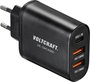 USB töltőkészülék max. 3000 mA 3 x USB, USB-C, Voltcraft UC-3ACX001 VC-12231145 2. bélyegkép