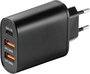 USB töltőkészülék max. 3000 mA 3 x USB, USB-C, Voltcraft UC-3ACX001 VC-12231145 3. bélyegkép