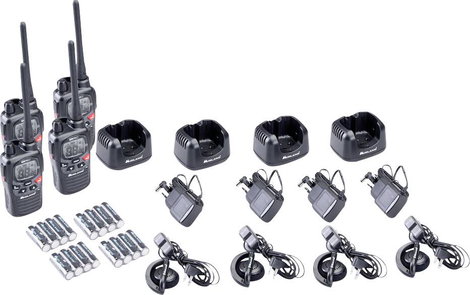 Midland G9 Pro 4er Kofferset C1385.05 PMR készülék