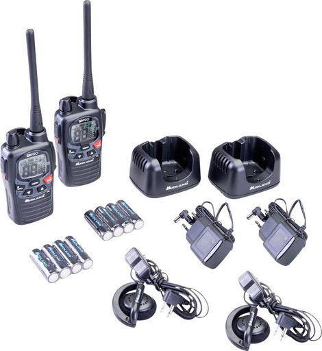 Midland G9 Pro 2er Kofferset C1385.04 PMR készülék 2 részes készlet