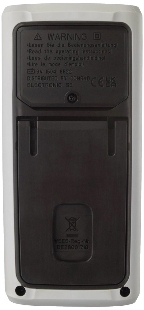 Digitális kézi multiméter CAT III 600 V 4000 digit, Voltcraft VC151 2. kép
