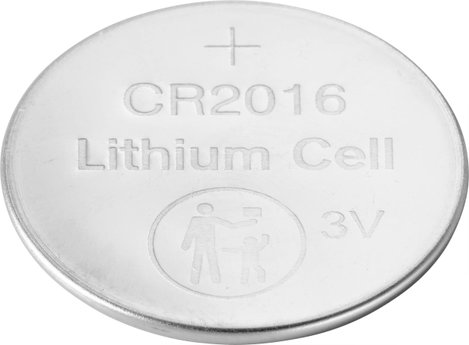 Conrad energy Gombelem CR 2016 3 V 1 db 80 mAh Lítium 2. kép