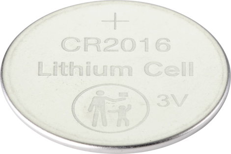 Conrad energy Gombelem CR 2016 3 V 1 db 80 mAh Lítium 6. kép