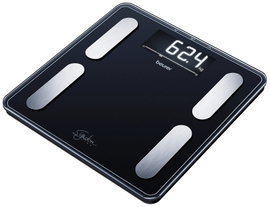Beurer BF 405 Digitális személymérleg Mérési tartomány (max.)=200 kg Fehér Bluetooth-szal