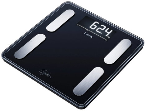 Beurer BF 405 Digitális személymérleg Mérési tartomány (max.)=200 kg Fehér Bluetooth-szal