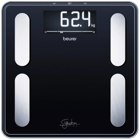 Beurer BF 405 Digitális személymérleg Mérési tartomány (max.)=200 kg Fehér Bluetooth-szal 2. kép
