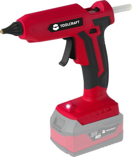 TOOLCRAFT AP-1200 Akkus ragasztópisztoly akku nélkül, töltő nélkül 11 mm 20 V 1 db