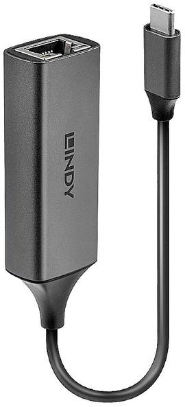 LINDY neu Hálózati adapter 5 GBit/s USB-C® USB 3.1 (1. gen), Gigabit-LAN (1 Gbit/s), RJ45