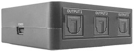 LINDY 70480 3 port Toslink elosztó Fekete