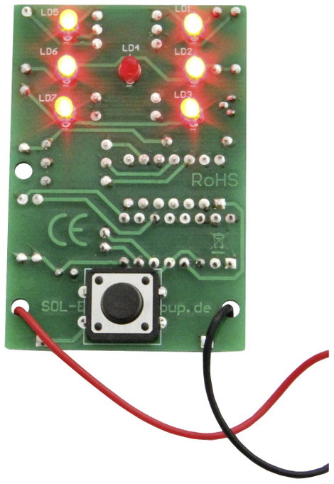 Sol Expert 79810 Forrasztható építőkészlet - elektronikus kocka 2. kép