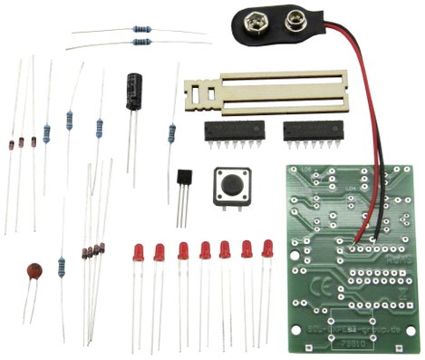 Sol Expert 79810 Forrasztható építőkészlet - elektronikus kocka 3. kép