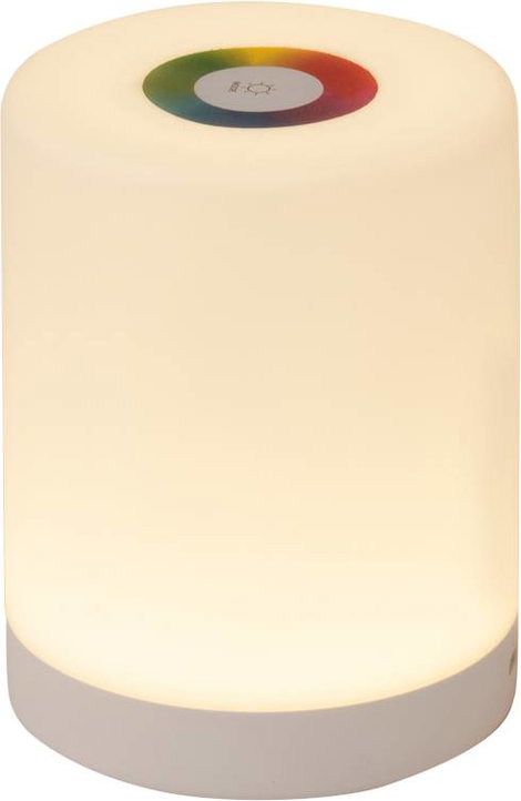 Akkus RGB asztali lámpa, fehér (diffúz), Eurolite 41700320
